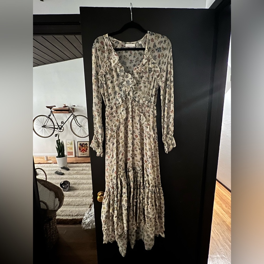 Doên Saffron Dress in Bouquet Size Small - Picture 6 of 7